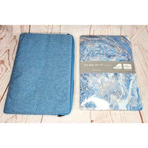 Laptop Hard-shell Case With Soft Protective Case Blue Space Theme MacBook Air